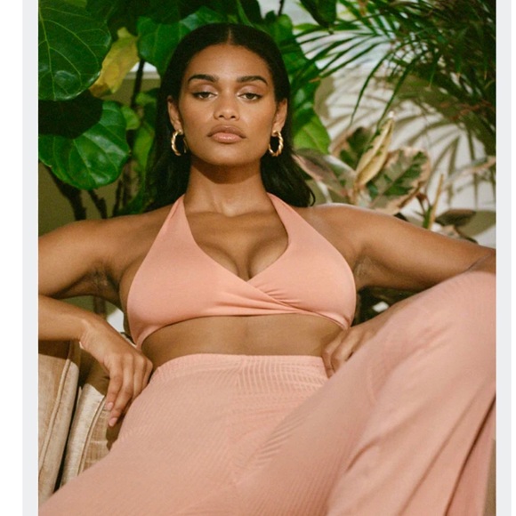 Free People Indah Creedance Halter Ties Top in Pastel. Size 1 (S). NWOT - Picture 7 of 9